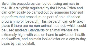 Animal Research is Regulated