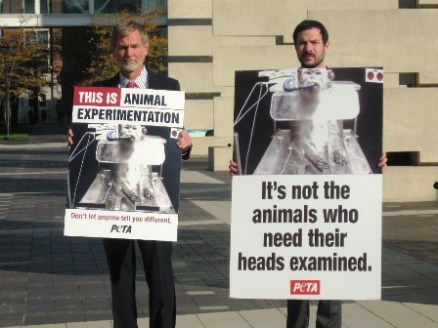 Dr. Lawrence Hansen: PeTA member and mouthpiece Image