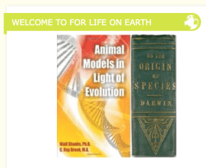 The FLOE web site shows Greek's book next to Darwin's "On the Origin of Species." One if science, they other is not. Can you tell which one is which?