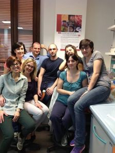 The Rett syndrome research team at the University of Insubria in Busto Arsizio