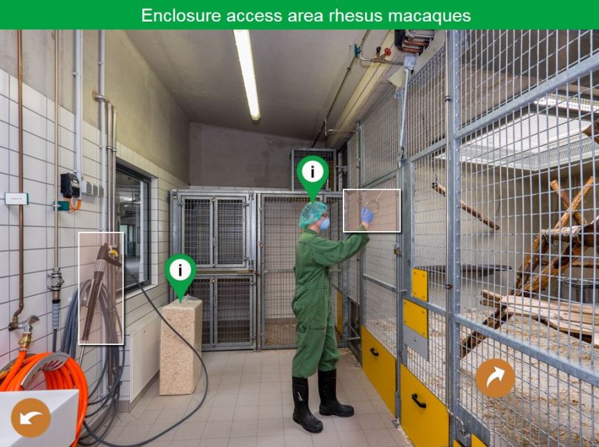 Animal research facility at DPZ