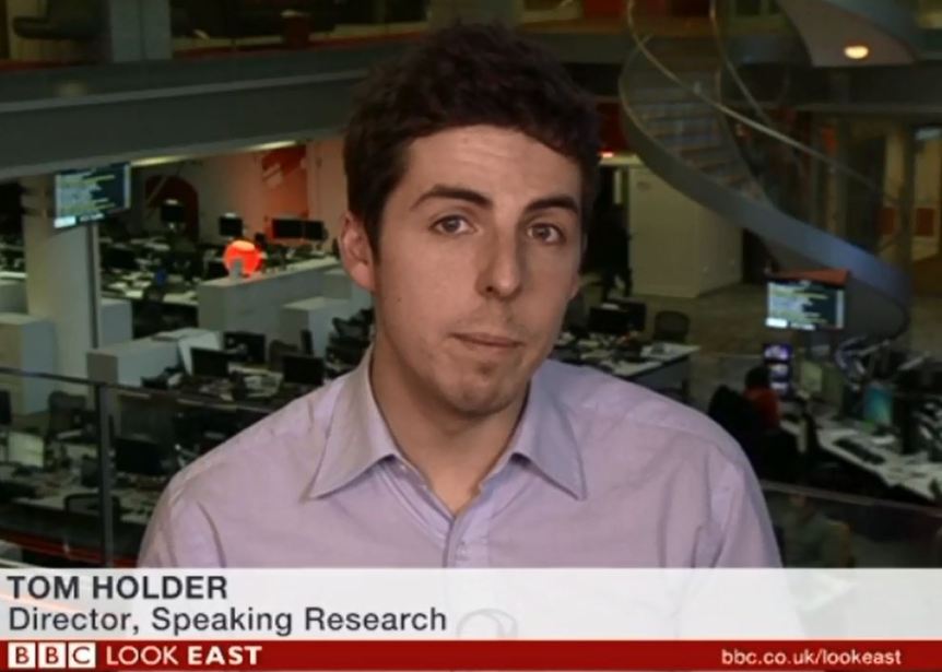 Tom Holder on BBC