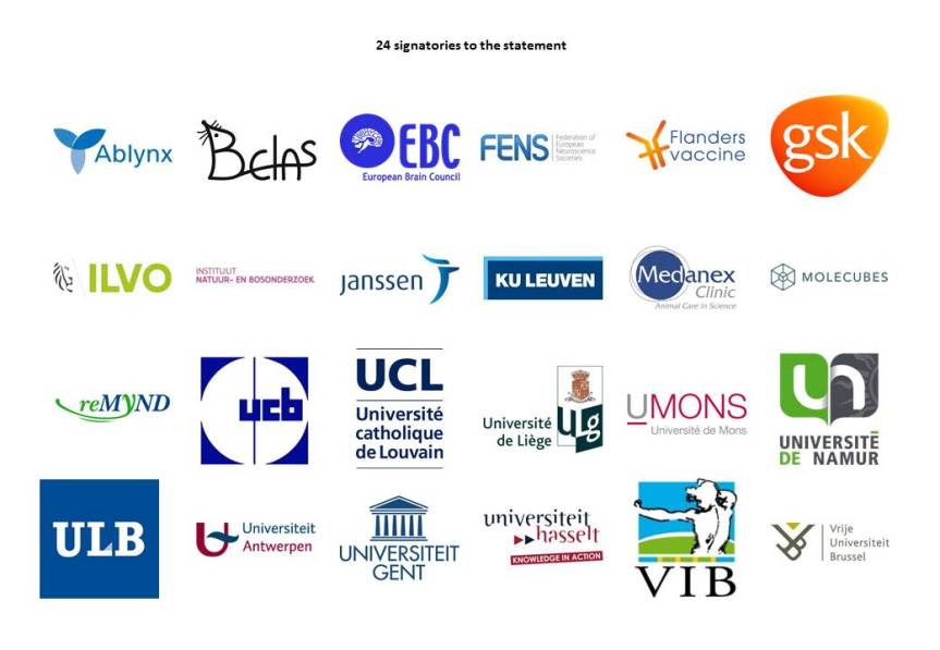 Signatories to the Belgian statement