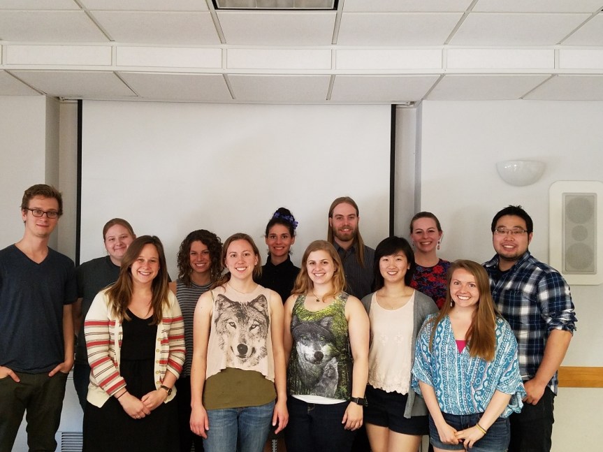Students and seminar leaders of Broader Impacts at the University of Wisconsin-Madison.