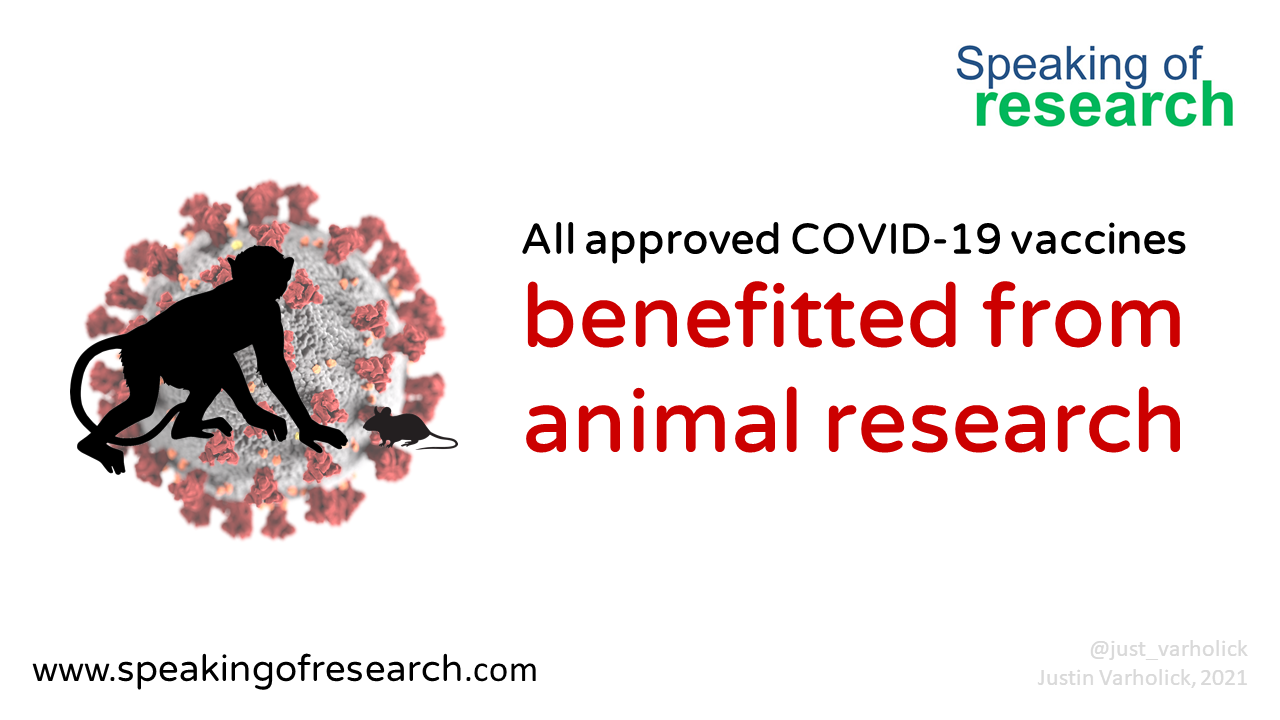 COVID-19 vaccine - Speaking of Research Justin Varholick 2021